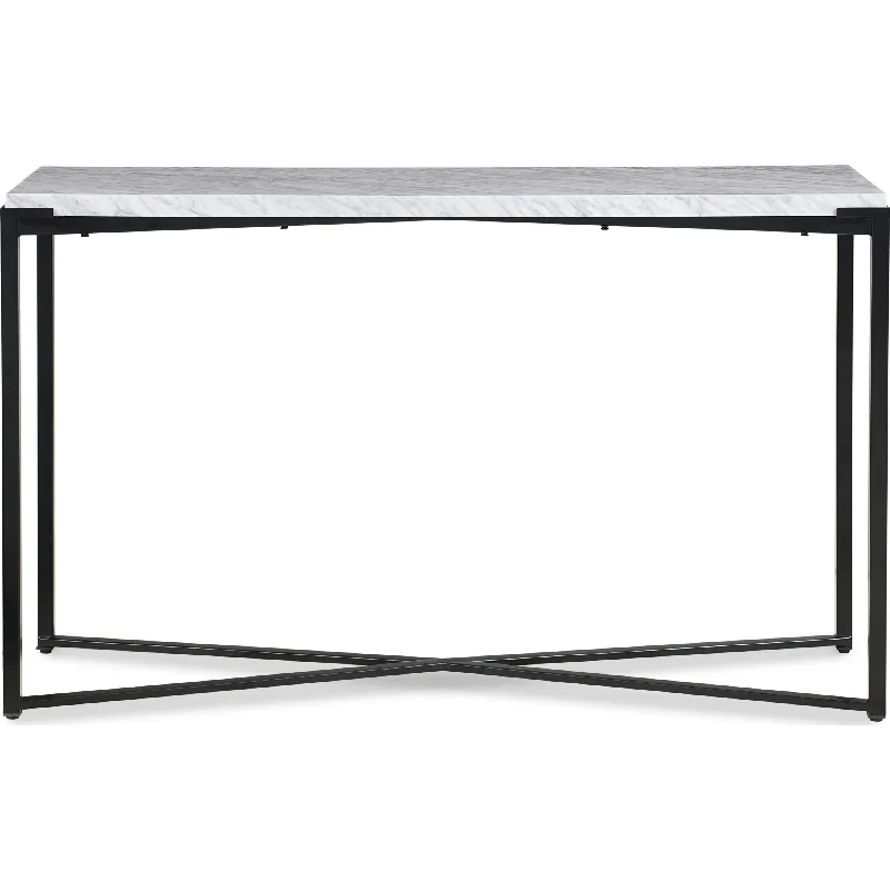 Saxon Console Table - Matte Black