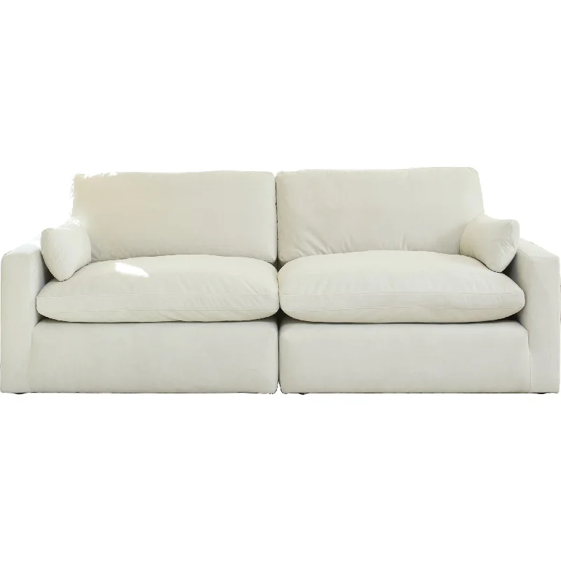 Sophie 2 Piece Sectional - Light Gray