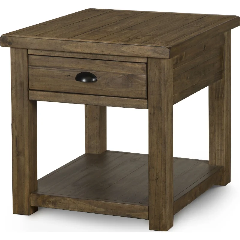 Stratton End Table - Nutmeg