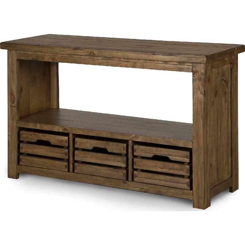 Stratton Sofa Table - Nutmeg