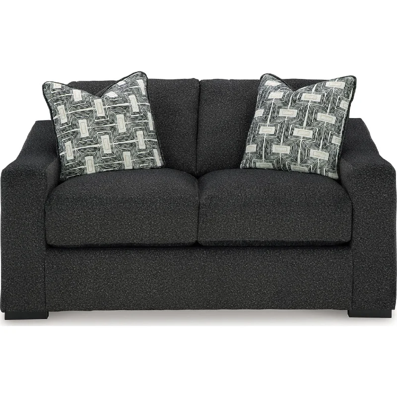 Wryenlynn Loveseat - Onyx