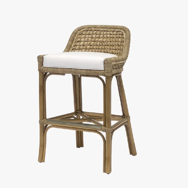 Capitola Rattan Bar Stool