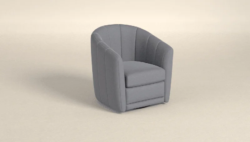 Giada Swivel Accent Chair (Custom Order)