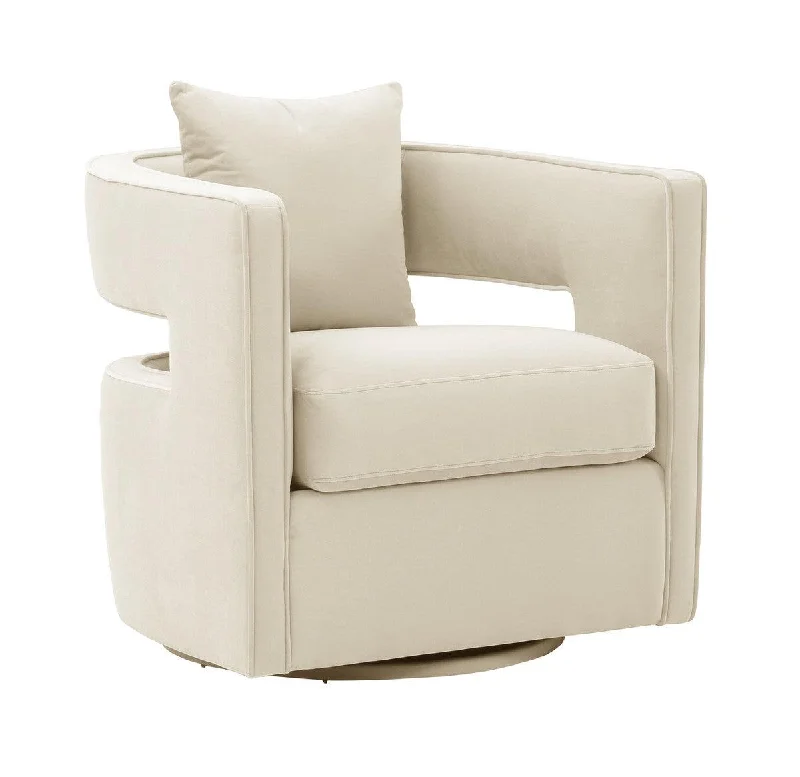 Kendrick Cream Swivel Chair