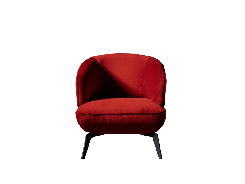 Mersin Accent Chair Red