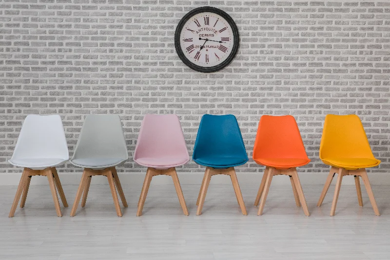 Urban Sets of 4 Dining Chairs in 6 Colours