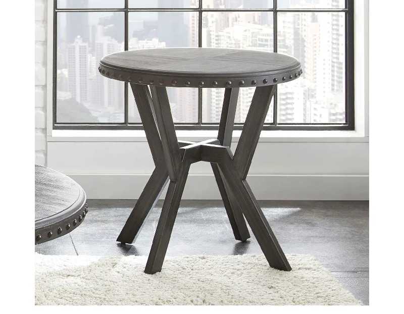 Alamo Round End Table