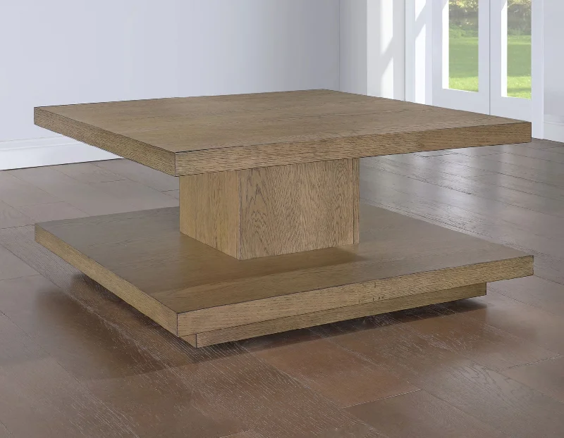 Canyon Cocktail Table with Casters, Sand