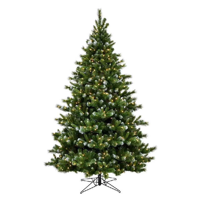 12' x 78" New Haven Spruce Artificial Christmas Tree Clear Dura-lit Lights