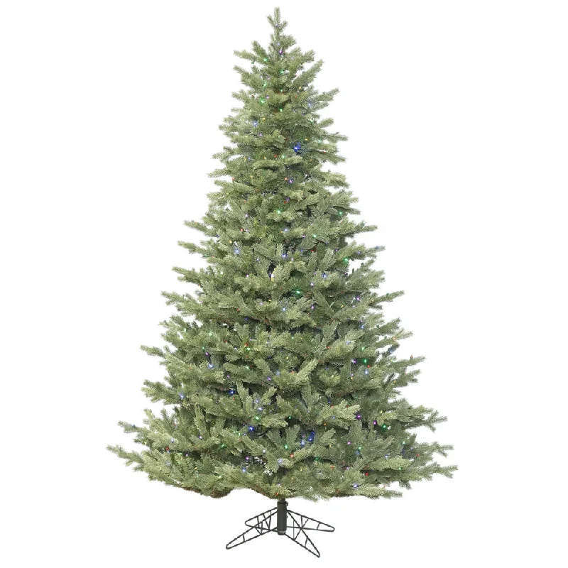 14' Princeston Fraser Fir Artificial Christmas Tree with 2400 Multi-Colored LED