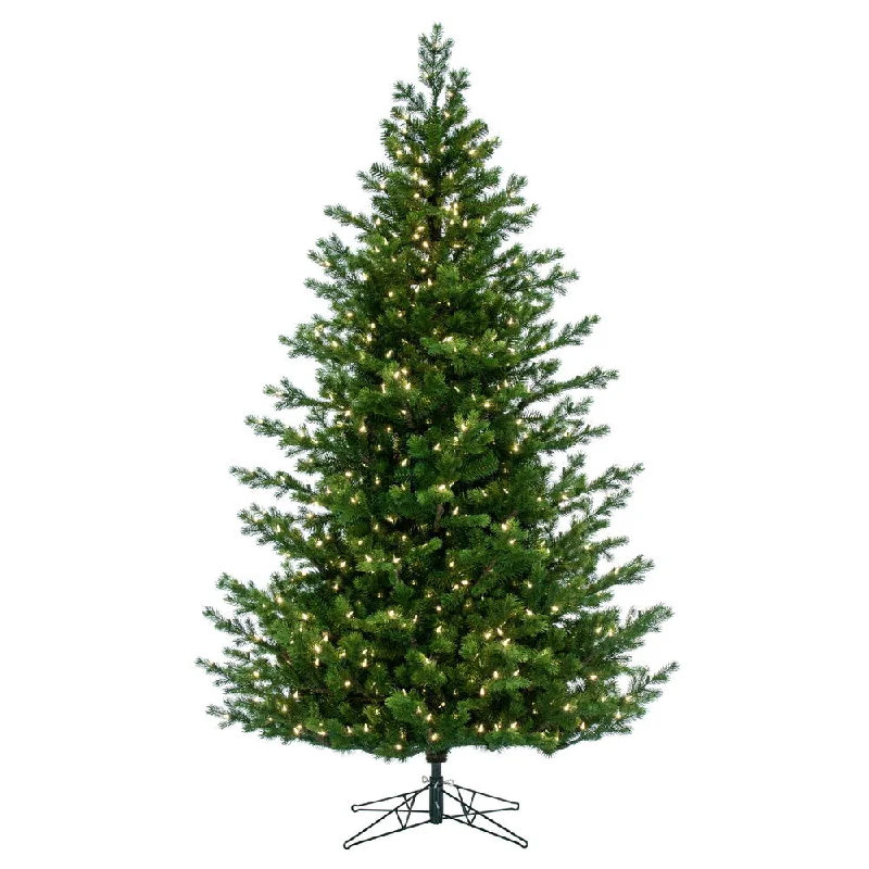 14' x 103" Eagle Fraser Full Artificial Christmas Tree Warm White Dura-lit LED