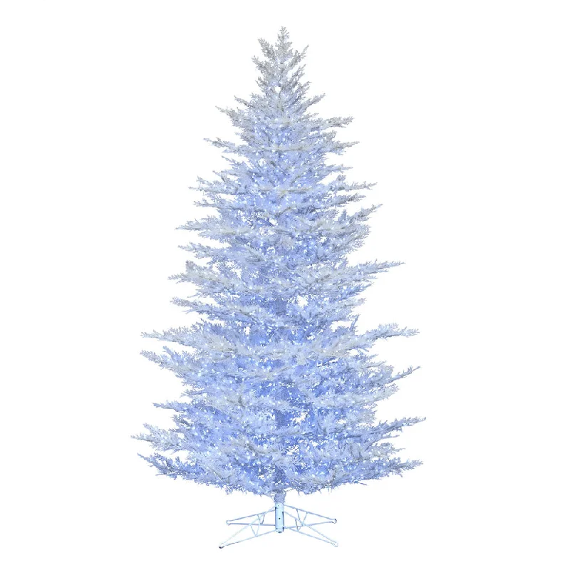 14'x74" Artificial Xmas Tree Low Voltage LED Pure White Wide Angle 3mm Light