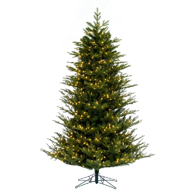 9' x 66" North Shore Fraser Fir Artificial Christmas Tree LED Warm White Lights