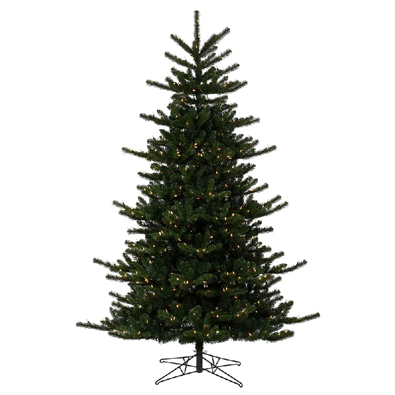 9' x 68" Decorator Pine Artificial Christmas Tree  Warm White Dura-lit LED