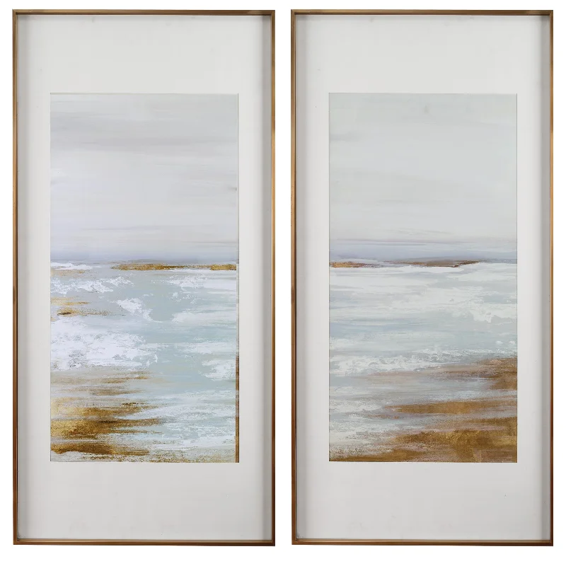 Uttermost 33716 Coastline Framed Prints, Set of 2