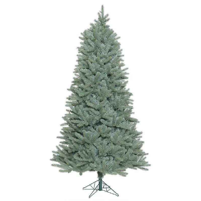 Vickerman 12' Colorado Blue Spruce Slim Artificial Christmas Tree Unlit