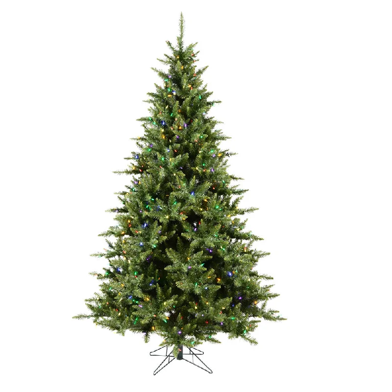 Vickerman 14' Camdon Fir Artificial Christmas Tree Multi-Colored Dura-lit LED