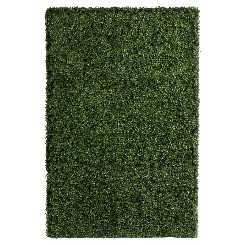 Vickerman TP194272 72`` x 16`` x 48`` Artificial Boxwood Hedge